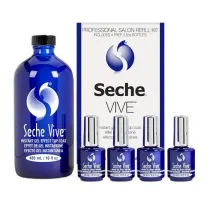 Seche Vive Insta Gel Effect Top Coat zestaw top�w do paznokci tradycyjnych + 4x14ml 5 szt.