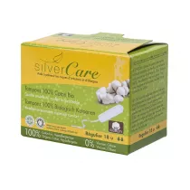 Silver Care Organiczne baweniane tampony Regular bez aplikatora 22 szt.