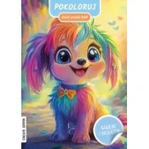 Pokoloruj dzie pieska Belii