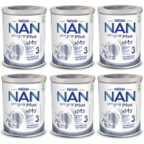 Nestle Nan Optipro Plus 3 HM-O Mleko modyfikowane junior dla dzieci po 1. roku Zestaw 6 x 800 g