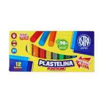 Astra Plastelina okr�g�a 12 szt.