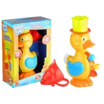 Kaczuszka koowrotki do wanny, basenu, fontanny Leantoys