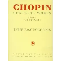 Chopin. Trzy �atwe nokturny na fortepian PWM