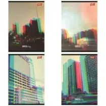 Unipap Zeszyt A5/60K linia Unreal City (10szt)
