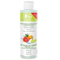 Ava Face Wash & Scrub 2in1 el myjcy do twarzy + peeling z naturalnym olejkiem z Grejpfruta 200 ml