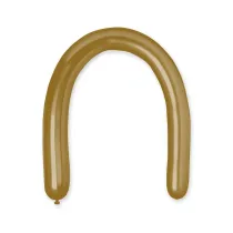 Godan Balony rurki woskie shiny zote 50 szt