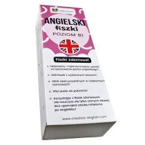 Angielski fiszki zdaniowe. Poziom B1