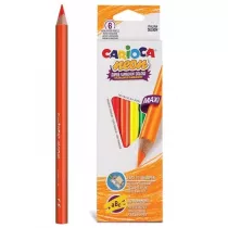 Carioca Kredki owkowe maxi neon 6 szt.