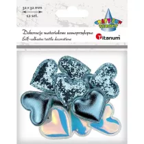 Titanum Dekoracje samoprzylepne serca 32x29mm