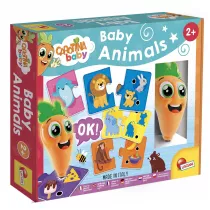 Puzzle Carotina Baby - Zwierzta windowbox Lisciani