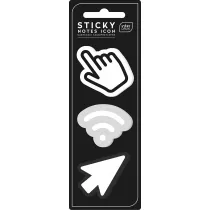 Interdruk Karteczki samoprzylepne Icon 75 szt.