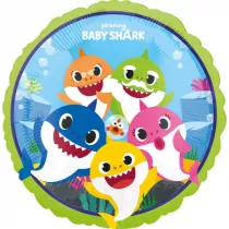Amscan Balon foliowy Baby Shark standard 43cm