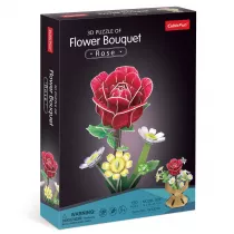 Puzzle 3D Bukiet kwiatw Re Dante