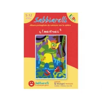 Album do kolorowania piaskiem Potwory 5 l+ Sabbiarelli