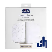 Chicco Przecierado Next2Me Forever bawena cloud 2 szt.