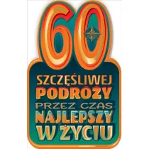 AbCard Kartka okoliczno�ciowa Urodziny 60