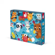 Puzzle sensoryczne Lene zwierzta Janod