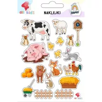 All4Kids Naklejki dla dzieci Farma zwierzta