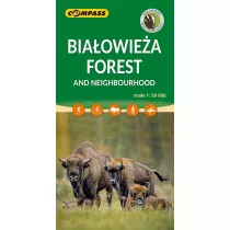 Mapa -Bia�owie�a Forest and Neighbourhood 1:50 000