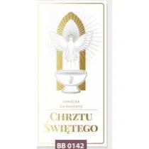 Art Nuvo Karnet Chrzest DL go��bek BB 0142
