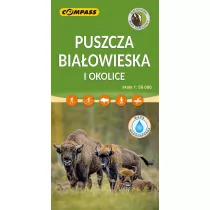 Mapa - Puszcza Biaowieska 1:50 000