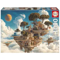 Puzzle 1000 el. Krlestwo w chmurach Educa