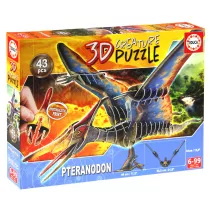 Puzzle 3D Dinozaury - Pteranodon 43 el. Educa