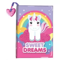 Pamitnik brokatowy z serduszkiem Sweet Dreams