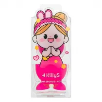 Tamagotchi Girl gbeczka do makijau ze stojakiem Magenta