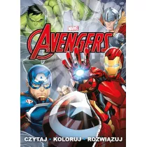 Czytaj rozwizuj koloruj. Marvel Avengers