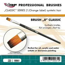 P�dzelek p�aski high quality classic rozm 8