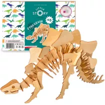 Drewniane Puzzle Model 3D - Stegozaur Robotime