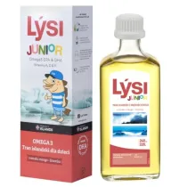 Lysi Junior Tran Islandzk suplement diety Mango-Limonka 240 ml Bio