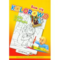 Baw si� kolorowo dzikie zwierz�ta