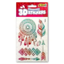 Penmate Naklejki 3D Transparent Dream Catcher
