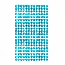 Dalprint Kryszta�ki samoprzylepne blue 6mm 260 szt.