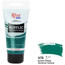 Rosa Farba akrylowa deep green 416 75ml