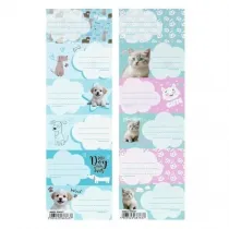 Starpak Naklejki na zeszyt Kotki (25 szt)