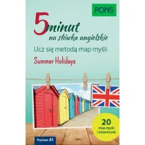 5 minut na s��wka angielskie Ucz si� metod� map my�li Poziom A1  PONS