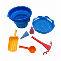 Zestaw zabawek do piaskownicy, niebieski Compactoys