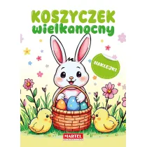 Koszyczek wielkanocny z naklejkami