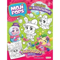 Moji Pops. Ksika do kolorowania. seria Adventure + 3 figurki