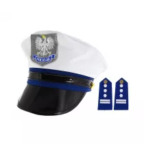 Godan Czapka policjanta z pagonami