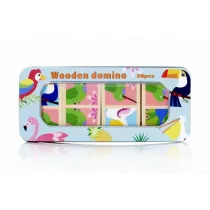 PROMO Domino drewniane Ptaszki p4 127359 Artyk