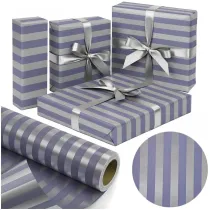 PaperHit Papier metalizuj�cy Srebrne Pasy X-Strong 38cmx20m