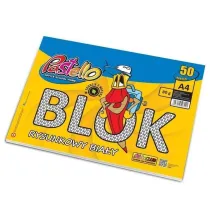 Alfa Pastello Blok rysunkowy A4 80g 50 kartek