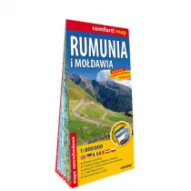 Comfort! map Rumunia i Modawia 1:800 000
