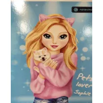 Astra Zeszyt A5 Top Teens trzy linie 16 kartek