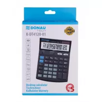 Donau Kalkulator biurowy 12 cyfr czarny