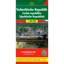 Mapa Czechy 1:400 000